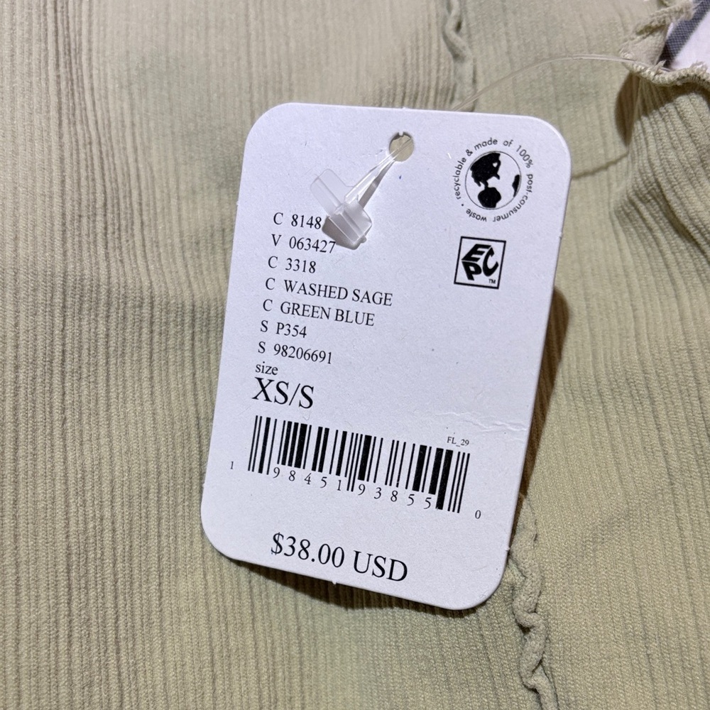 Free People Ruffled Edge Tank Top - Picture 3 of 3